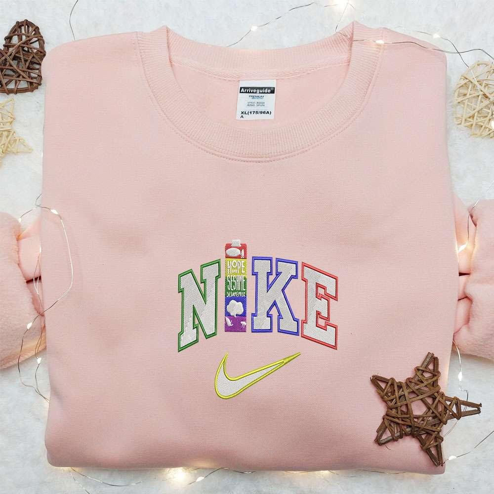 Hope And Sesame Milk Favorite Drink Embroidered Shirt