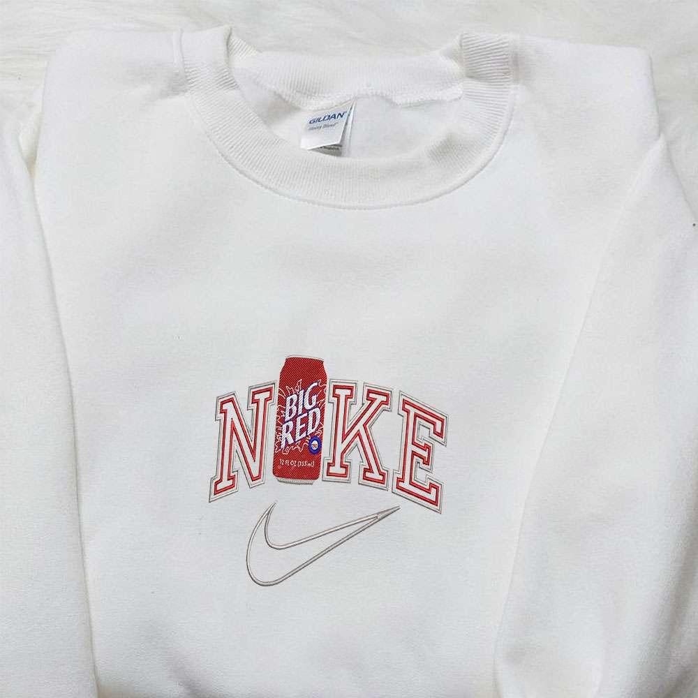Big Red Favortie Drink Embroidered Shirt