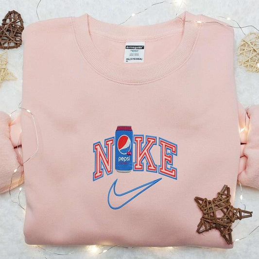 Pepsi Cherry Favorite Drink Embroidered Shirt