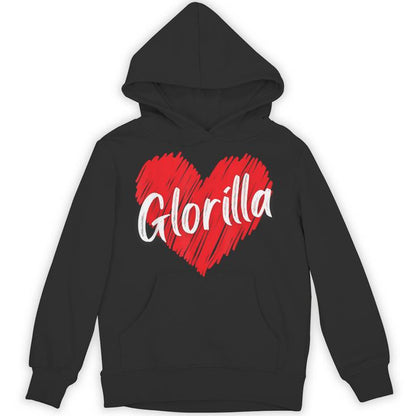 Glorilla Personalized Name I Love Glorilla Heart Vintage Unisex Hoodie