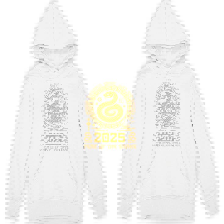 Happy Lunar Chinese New Year Of The Snake 2025 Zodiac Unisex Hoodie