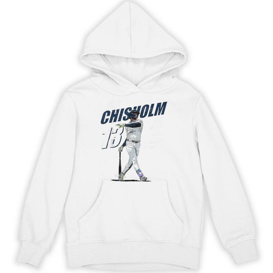 Jazz Chisholm New York Baseball Players Mlbjcm3002 Unisex Hoodie