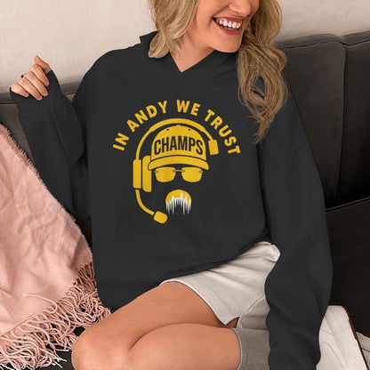 Kansas In Reid We Trust Champs Moustache Unisex Hoodie