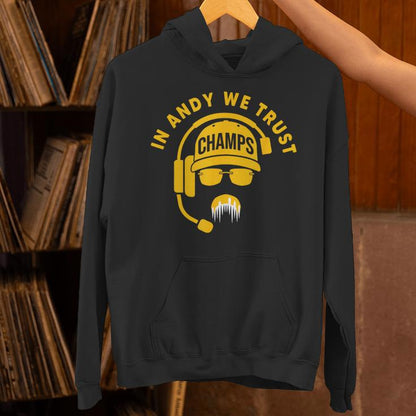 Kansas In Reid We Trust Champs Moustache Unisex Hoodie