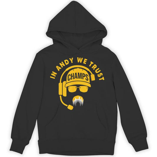 Kansas In Reid We Trust Champs Moustache Unisex Hoodie