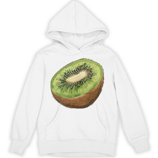 Kiwi Fruit Lovers Y2k Vintage Cute Retro Kiwi Graphic Unisex Hoodie