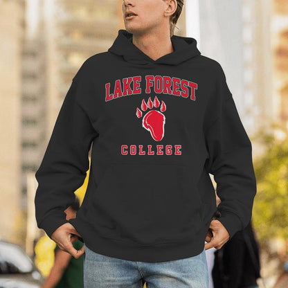 Lake Forest College Athletics Arch Retro Vintage Unisex Hoodie