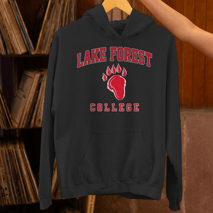 Lake Forest College Athletics Arch Retro Vintage Unisex Hoodie