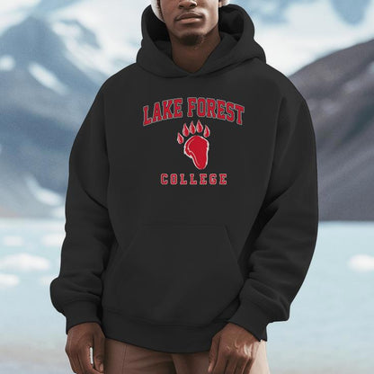 Lake Forest College Athletics Arch Retro Vintage Unisex Hoodie