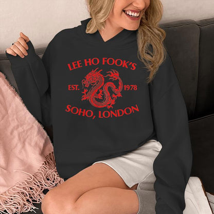 Le Ho Fooks Chinese Werewolf Restaurant Retro Vintage Unisex Hoodie