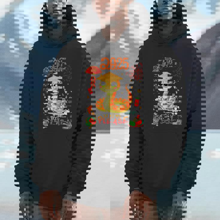Li Xi Me Please Vietnamese Lunar New Year Snake 2025 Tet Unisex Hoodie