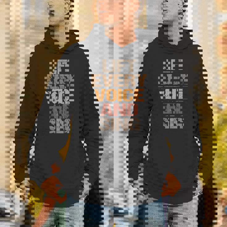 Lift Every Voice And Sing Junenth Black History Month Unisex Hoodie