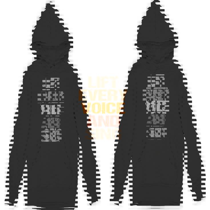 Lift Every Voice And Sing Junenth Black History Month Unisex Hoodie