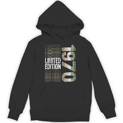 Limited Edition Vintage 1970 Retro Birthday Unisex Hoodie