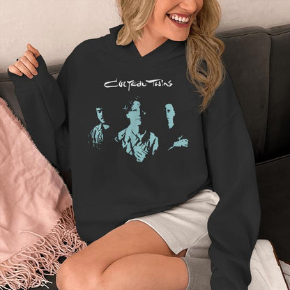 Listening Cocteau Retro Indie Shoegaze Unisex Hoodie