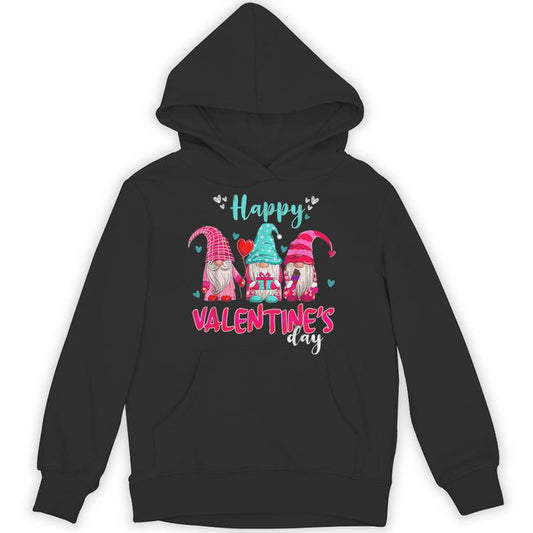Love Gnomes Happy Valentine's Day Gnome Unisex Hoodie