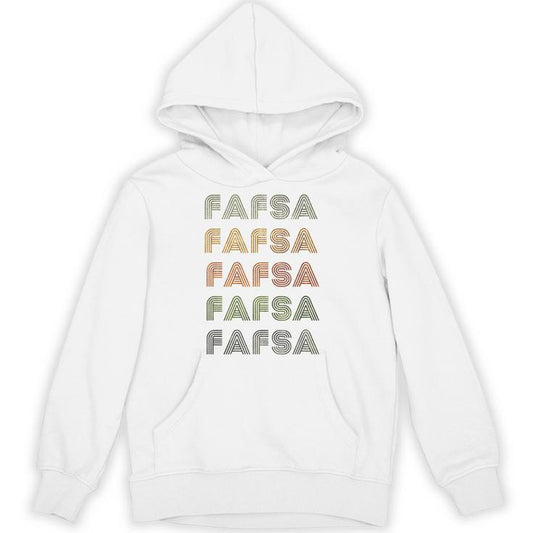 Love Heart Fafsa Grunge Vintage Style Black Fafsa Unisex Hoodie