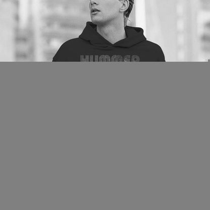 Love Heart Hummer Grunge Vintage Style Black Hummer Unisex Hoodie