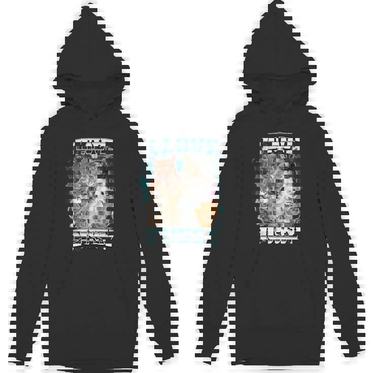I Love Pussy Cat Unisex Hoodie