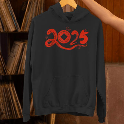 Lunar New Year 2025 Happy Chinese Snake Year 2025 Unisex Hoodie