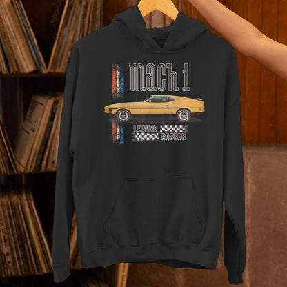 Mach 1 Car Legend Racers Unisex Hoodie