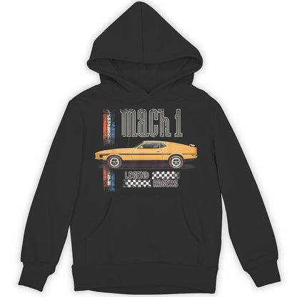 Mach 1 Car Legend Racers Unisex Hoodie