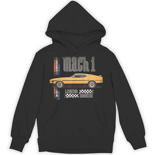 Mach 1 Car Legend Racers Unisex Hoodie
