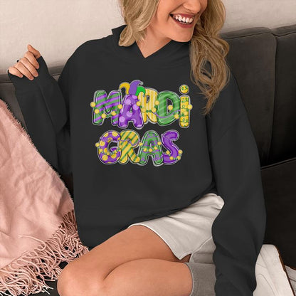 Mardi Gras 2025 Mardi Gras This Is My Mardi Gras Pajama Unisex Hoodie