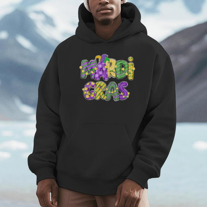 Mardi Gras 2025 Mardi Gras This Is My Mardi Gras Pajama Unisex Hoodie