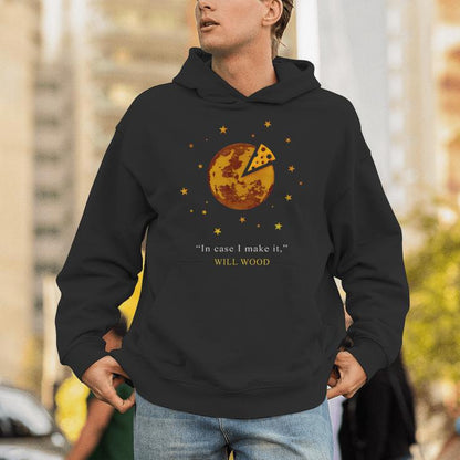Meditation In Case I Make It Will Basic Wood Unisex Hoodie