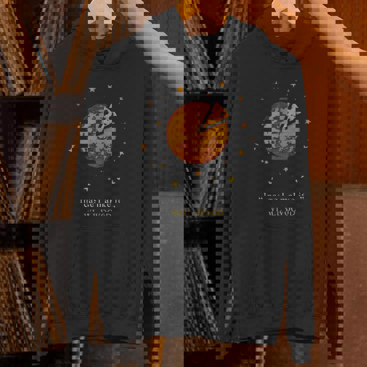 Meditation In Case I Make It Will Basic Wood Unisex Hoodie