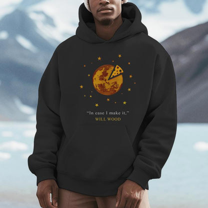 Meditation In Case I Make It Will Basic Wood Unisex Hoodie