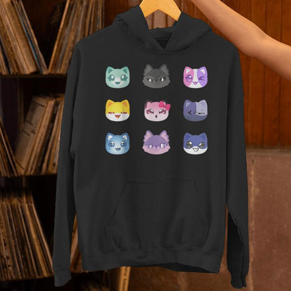 Meemeow Cats Plush Squishy Unisex Hoodie