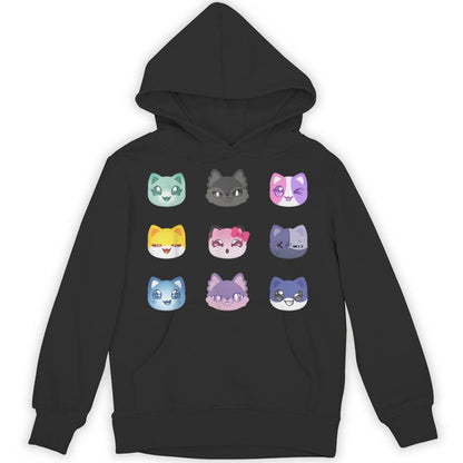 Meemeow Cats Plush Squishy Unisex Hoodie