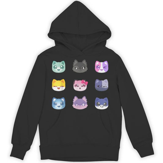 Meemeow Cats Plush Squishy Unisex Hoodie