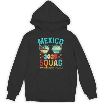 Mexico Squad 2025 Matching Vacation Trip Friends Reunion Unisex Hoodie