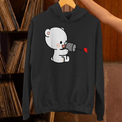 Milk Mocha Couple Valentine Unisex Hoodie