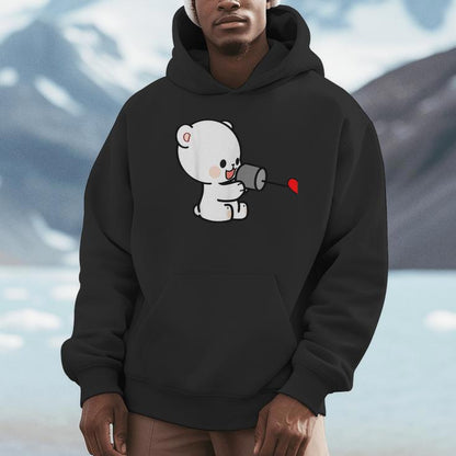Milk Mocha Couple Valentine Unisex Hoodie