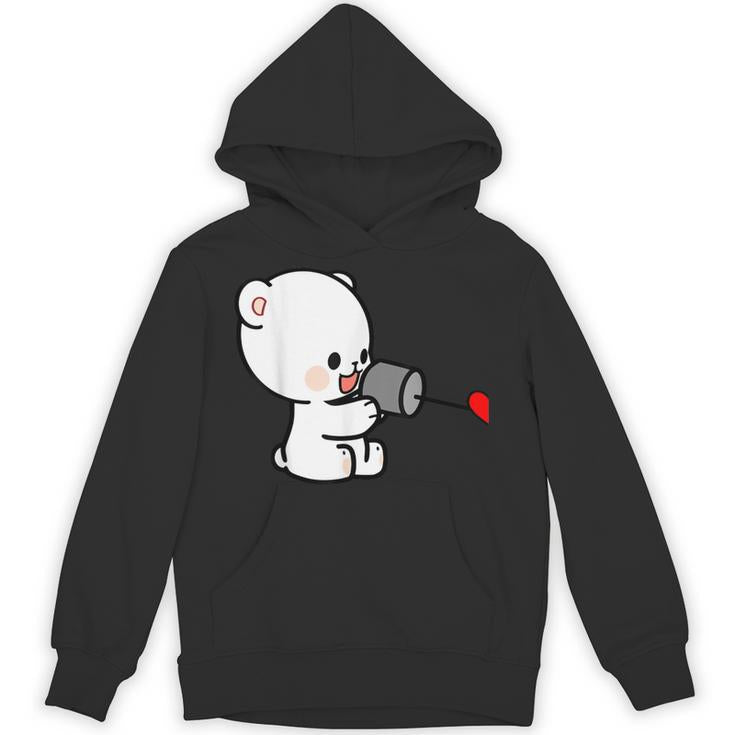 Milk Mocha Couple Valentine Unisex Hoodie