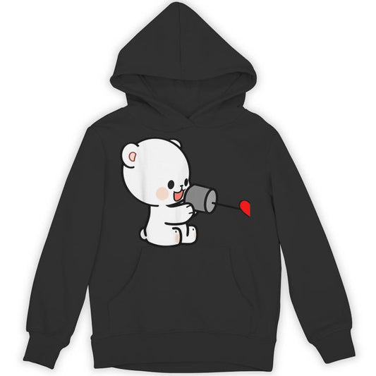 Milk Mocha Couple Valentine Unisex Hoodie