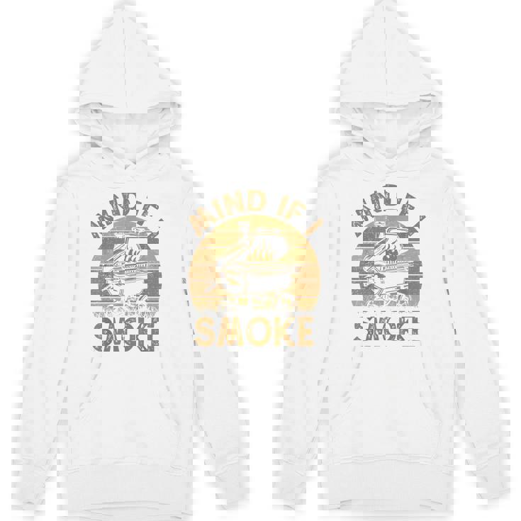 Mind If I Smoke Bbq Barbeque Grilling Chef Dad Unisex Hoodie