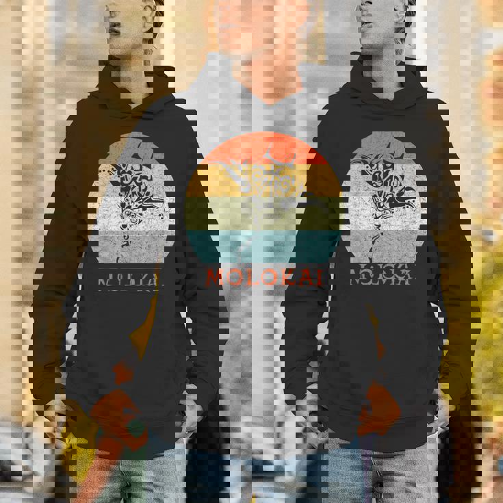 Molokai Vintage Stingray Retro Throwback Vacation Unisex Hoodie