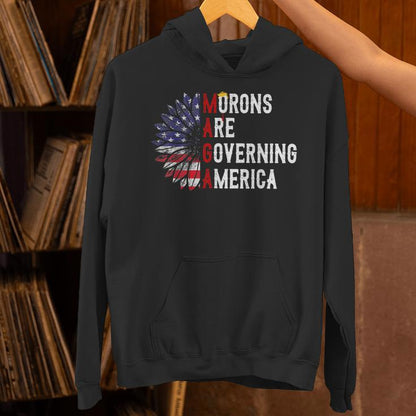 Morons Are Governing America Unisex Hoodie