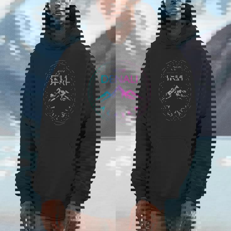 Mount Denali Alaska Mountaineer Climbing National Park Unisex Hoodie