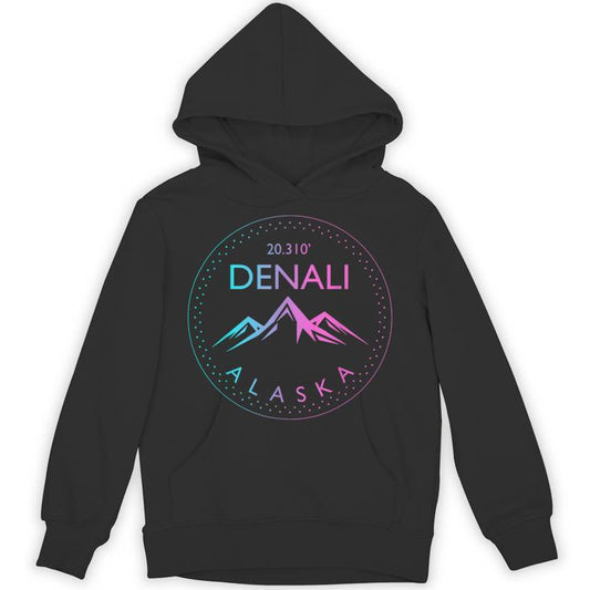 Mount Denali Alaska Mountaineer Climbing National Park Unisex Hoodie
