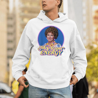 Mrs Roper Energy Helen Roper Three's Company Retro Unisex Hoodie