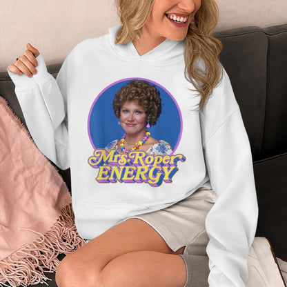 Mrs Roper Energy Helen Roper Three's Company Retro Unisex Hoodie