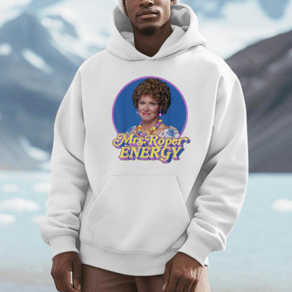 Mrs Roper Energy Helen Roper Three's Company Retro Unisex Hoodie