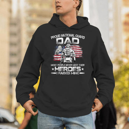 National Guard Graduation Proud National Guard Dad Unisex Hoodie