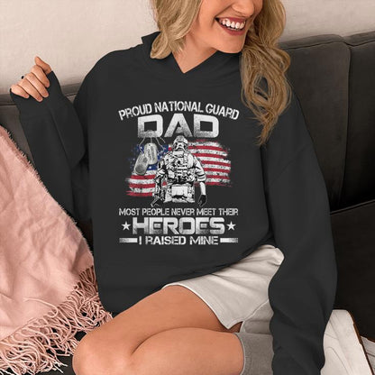 National Guard Graduation Proud National Guard Dad Unisex Hoodie